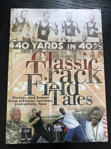 CLASSIC TRACK   FIELD TALES Author Signed First Edition - Picture 1 of 4