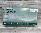 1 Box Microflex E-Grip L970 pulverfreie Latex Prüfungshandschuhe 100/Boxgröße: XSMALL