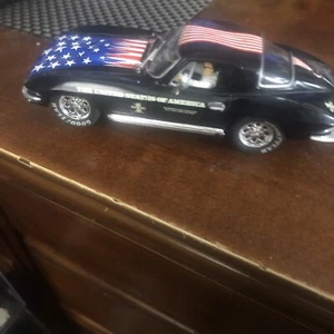 LN Carrera 1/32 LIBERTY Chevy Corvette analógico ranura coche corriendo scalxtric slotit - Imagen 1 de 6
