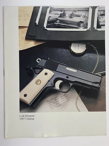 1987 Colt Firearms Catalog Vintage 9741-L - Picture 1 of 3