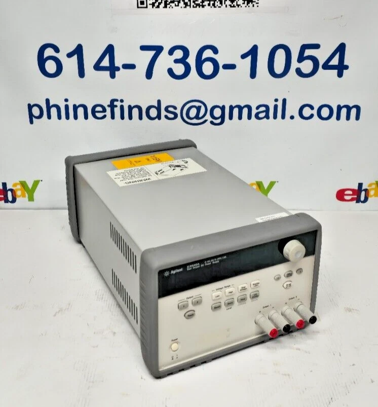 Fuente de alimentación DC de doble salida Agilent E3646A 0-8V, 3A; 0-20V, 1,5A Foto 1 de 4
