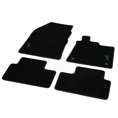 Genuine Renault Floor Mats Front Rear 4 Pieces Esprit Textile Captur MK2 Symbioz - Image 1 of 4