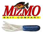 Tubes Mizmo crappie panfish 1,5 pouce spécifications 11003 bleu foncé avec taille perle