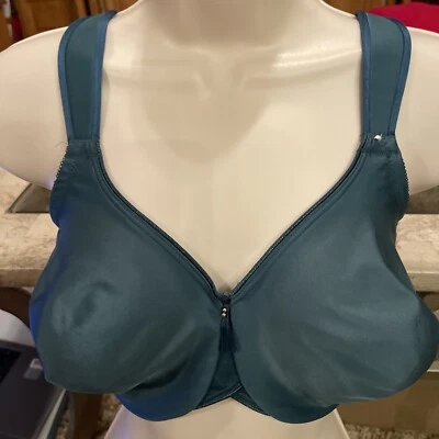 Sujetador Wacoal con aros verde bosque - talla 38DD - usado una vez Foto 1 de 4