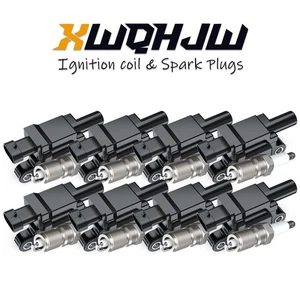 UF413 8 pack Ignition Coils + Spark Plugs + Wire For Chevy GMC 5.3L 6.2L V8 - Picture 1 of 9