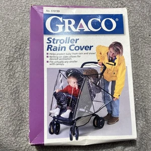 Vintage New In Box 1998 Graco Stroller Rain Cover - Picture 1 of 10