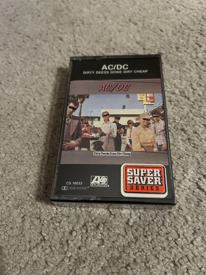 AC/DC - Dirty Deeds Done Dirt Cheap - Brand New Cassette - Original Factory Wrap - Image 1 of 2