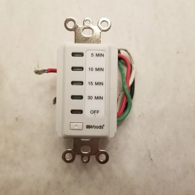 Temporizador de cuenta regresiva digital Woods 59007WD en pared estilo decoración de 30 minutos Foto 1 de 4