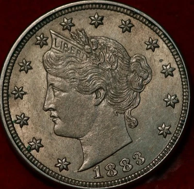 1883 No Cents Philadelphia Mint Liberty Nickel - Image 1 of 2