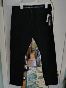Buffalo David Bitton 1972 Ash x Skinny Stretch Black Jeans Men's Size 32 x 30NEW - Picture 1 of 4