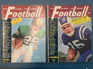 2 - Pro Football Street and Smith's Official Yearbooks 1961 1962 - Picture 1 of 4