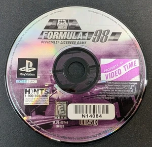 Formula 1 98 (PS1, 1998) Game Only | Tested | Authentic - Picture 1 of 4