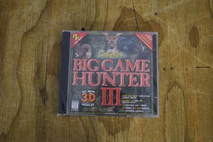Vintage Cabela's Big Game Hunter III PC Game 2 CD Set 1999 New Sealed Windows - Picture 1 of 4