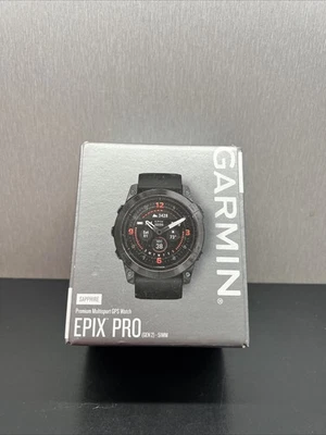 Garmin epix Pro (Gen 2) Sapphire Edition 47mm Smartwatch - 1.3 010-02803-10 - Image 1 of 4