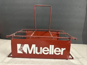 Mueller Sports Wrap Rare Metal Carrier/display Advertising - Picture 1 of 7