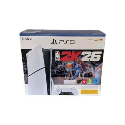 SONY PlayStation 5 NBA 2K26 Bundle - Slim - 1 TB - Laufwerk - Disc