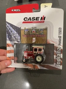1/64th Scale Farmall 1206 #6 Indiana Tractor Series Die-Cast Ertl NIP - Picture 1 of 2
