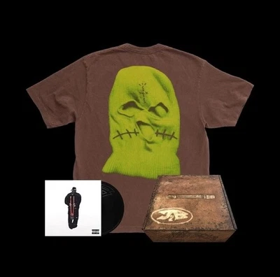 TRAVIS SCOTT CACTUS JACK Edição Limitada Jackboys 2 Camiseta/CD Conjunto Caixa Rara Extra Grande - Imagem 1 de 4