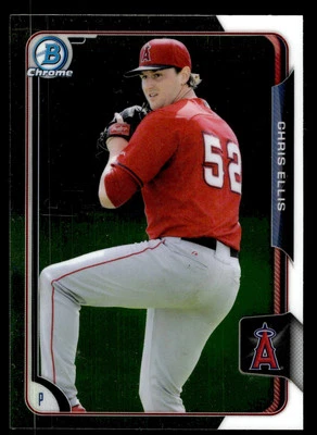2015 Bowman Draft - Chrome - #132 Chris Ellis - Los Angeles Angels - Image 1 of 2