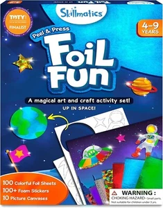 Skillmatics Foil Fun - Space, No Mess Art for Kids, Craft Kits & Supplies - Picture 1 of 7