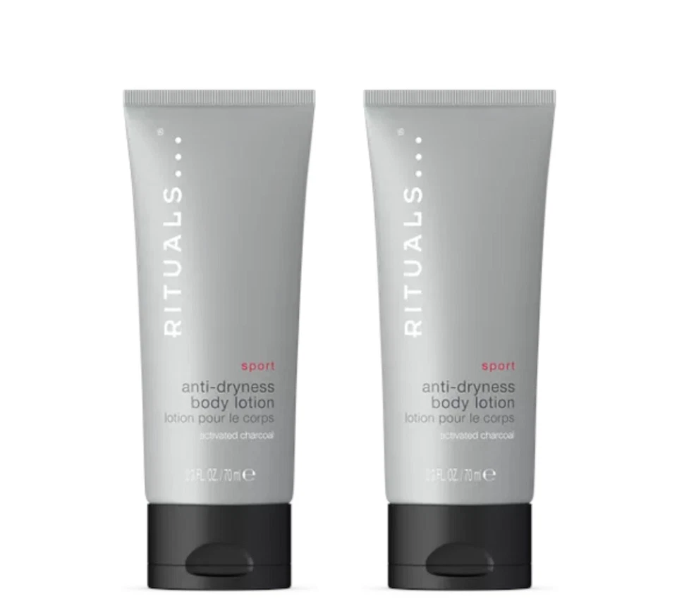 RITUALS Ritual Sport Homme 2x Body Lotion 70ml Sport Körperlotion *NEU&OVP* 🖤