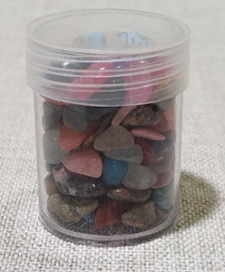 POLISHED STONE ROCKS 45g ASSORTED MIX OF SMALL STONES - Picture 1 of 6