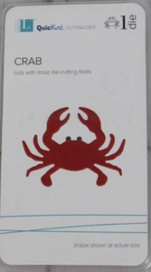 QuicKutz/Lifestyle Crafts Crab 2x2, 1 Cutting Die Set DS0320 - Imagen 1 de 2