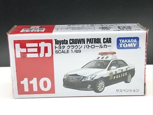 Tomica #110 Toyota CROWN PATROL CAR 1/69 SCALE Model Takara Tomy Toy Vehicle - Picture 1 of 1