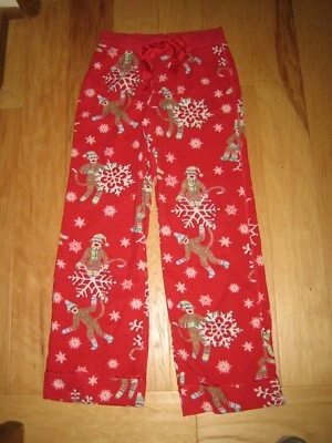 NICK & NORA POLAR PIJAMA PANTALONES SOLAMENTE - PANTALONES - CALCETÍN MONO COPOS DE NIEVE S PEQUEÑO Foto 1 de 4
