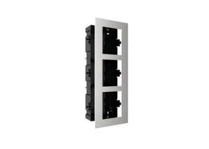 Hikvision DS-KD-ACF3/S 3-Module Bracket for Video Intercom, Flush Mount Bracket - Picture 1 of 3