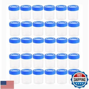 50PCS Specimen Container Cups Seal Sample Collection Cup for Urine, Specimen - Picture 1 of 5