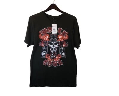 Nueva con etiquetas Camiseta South Pole World Tour Para Hombre Talla Mediana Verde Oliva Diseño Calavera Foto 1 de 4