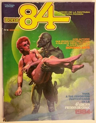 Zona 84 #6 (VG/FN) Sleazy Spanish Horror/Sci-Fi/Fantasy Comic - Image 1 of 4