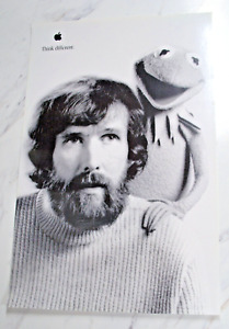 Apple "Think Different" Ad  Campaign "Genius" Poster Jim Henson & Kermit