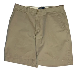 Vintage Polo Ralph Lauren Shorts Men’s 35 Beige Classic Fit Chino - Picture 1 of 11