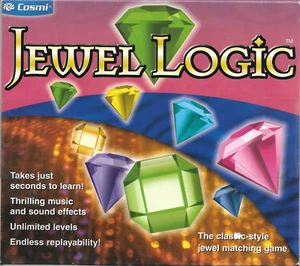 Jewel Logic - Juego a juego de joyas de PC vintage de Cosmi - CD-ROM - Imagen 1 de 2