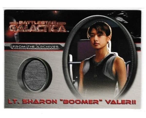 TARJETA DE DISFRAZ BATTLESTAR GALACTICA PREMIERE CC3 LT. SHARON VALERII GRACE PARK - Imagen 1 de 2