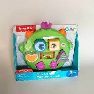 Fisher-Price Silly Sortin' Monster Puzzle 9 Months+ NEW J1 - Picture 1 of 5