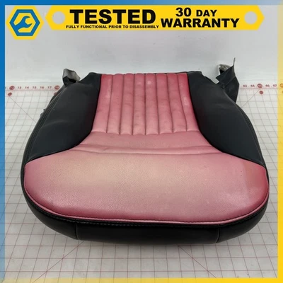 97-04 Chevy Corvette C5 FRONT LEFT OR RIGHT BOTTOM LOWER SEAT CUSHION Red OEM - Image 1 of 4