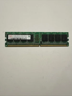 512 MB HYNIX RAM 1Rx8 PC2-3200U-333-12 HYMP564U64P8-E3 PC memoria Foto 1 de 2