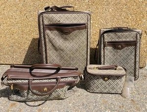 Set bagagli vintage Etienne Aigner 4 pezzi - Foto 1 di 17