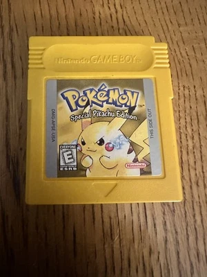 Pokémon Amarillo Edición Especial Pikachu (Nintendo Game Boy, 1999) Con Estuche Foto 1 de 4