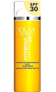 Olay Regenerist Vitamin C + Peptid 24 feuchtigkeitsspendende Feuchtigkeitscreme LSF 30 (1,7 Unzen) - Bild 1 von 1