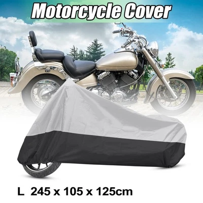 XL 190T Cubierta de motocicleta a prueba de viento apta para Yamaha Virago 535 XV535 XV750 XV1100 Foto 1 de 4
