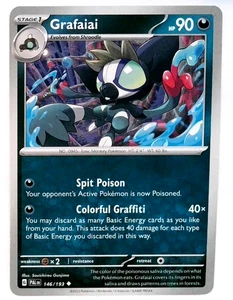 Pokémon Grafaiai Card 146/193 Paldea Evolved Scarlet & Violet TCG - Picture 1 of 1