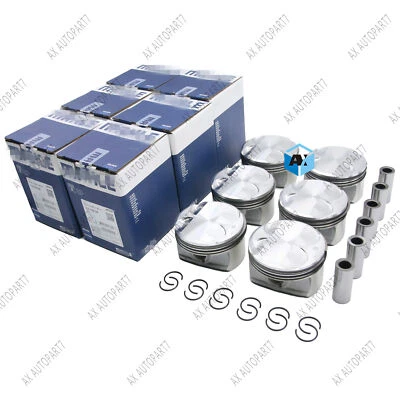 Juego de pistones y anillos MAHLE 10,7:1 Φ85+0,5mm para BMW E90 E83 328i 528i X1 N52 3,0L Foto 1 de 4