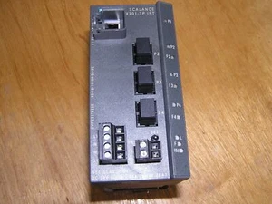 Siemens 6GK5201-3BH00-2BA3 SCALANCE X201-3P IRT MANAGED SWITCH used excellent - Picture 1 of 7