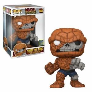 Funko Pop ZOMBIE THE THING 10 INCH 2020 SDCC Convention Exclusive Marvel 665 NEW