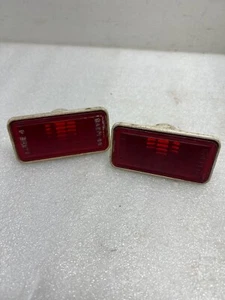 1968 Chevy Chevelle Side Marker Lights Original RED GM HOT ROD set of 2 - Picture 1 of 5