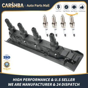 UF577 IgnitionCoil+plug for Saab 9-3 2000-2003 / Saab 9-5 1999-2009 2.0L 2.3L L4 - Picture 1 of 9